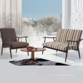 Best Selling Wooden Fabric Sofa Chairs with Famous Design